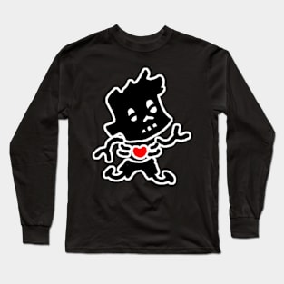 happy zombie boy. Long Sleeve T-Shirt